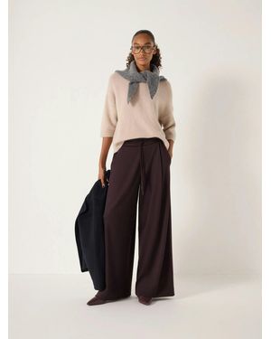 Hush Taylor Wide Leg Trousers - White