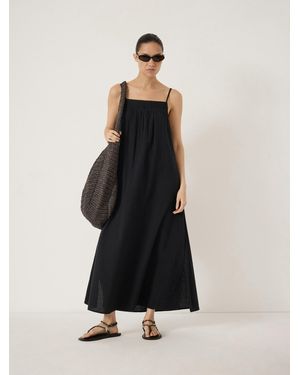 Hush Carmen Seersucker Beach Maxi Dress - White