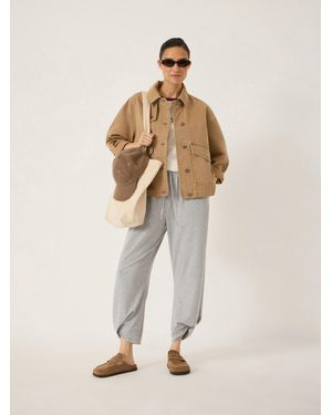 Hush Amie Hem Detail Jogger - Natural
