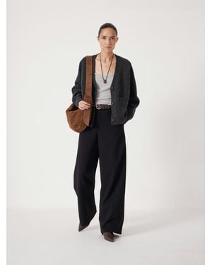 Hush Tailored Ponte Trousers - Black