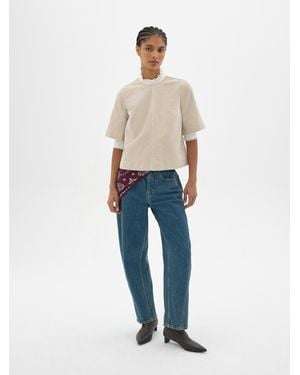 Hush Willow Corduroy T-Shirt - Blue