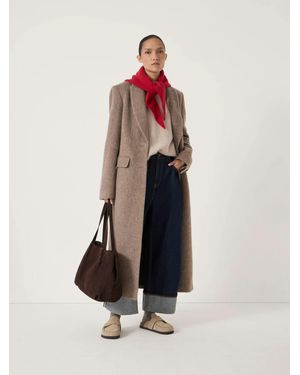 Hush Suede Wing Tote Bag - Pink