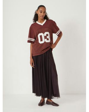 Hush Millie Tulle Maxi Skirt - White