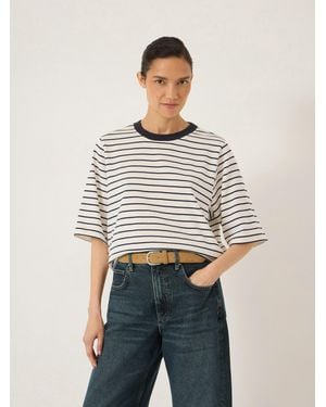 Hush Romina Heavyweight Cotton T-Shirt - White