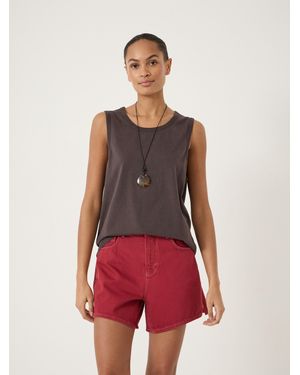 Hush Carla Relaxed Tank Top - Red