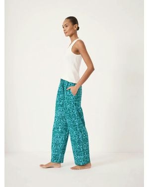 Hush Lennon Cotton Pyjama Set - Blue