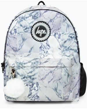 Hype Hype Girls Iconic Marble Backpack - Grey