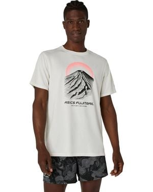 Asics Camiseta Manga Corta Fujitrail Logo - Negro