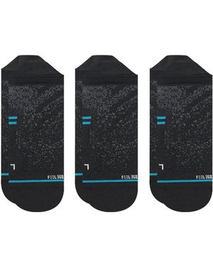 Stance 3 Pares Run Light Tab - Negro