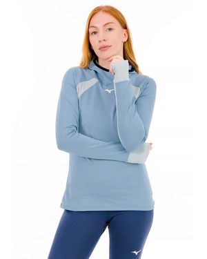Mizuno Camiseta Manga Larga Warmalite - Azul