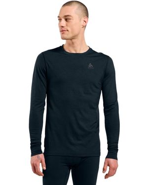 Odlo Camiseta Manga Larga Merino 200 - Negro