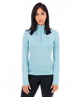 Brooks Camiseta Manga Larga Dash 1/2 Zip 2.0 - Azul