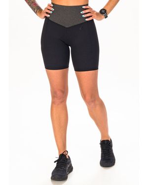 Asics Mallas Cortas Aeg Flexform Color Block - Negro
