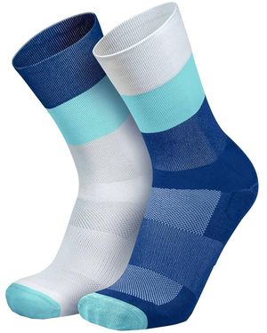INCYLENCE Calcetines Mirrored - Azul