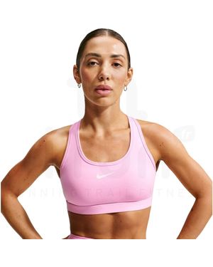 Nike Sujetador Deportivo Swoosh - Rosa