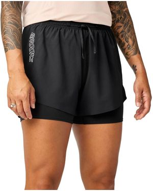 Brooks Cascadia 2 En 1 - Negro