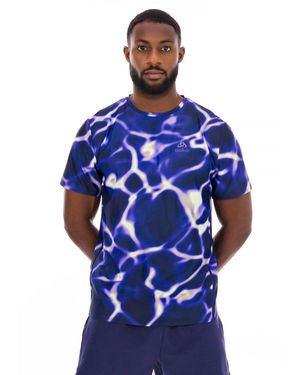 Odlo Zeroweight Chill-Tec Print - Azul