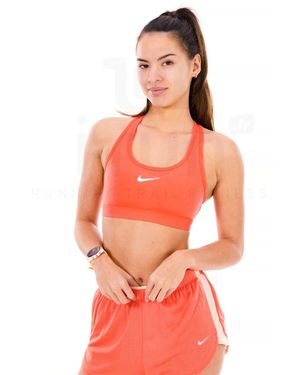 Nike Sujetador Deportivo Swoosh - Rojo