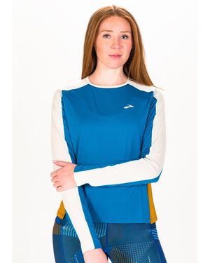 Brooks Camiseta Manga Larga Sprint Free 2.0 - Azul