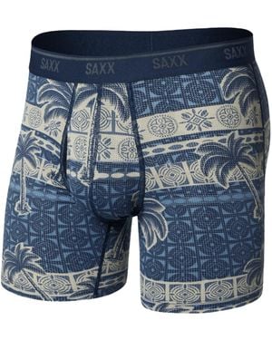 Saxx Underwear Co. Quest Quick Dry Mesh - Azul
