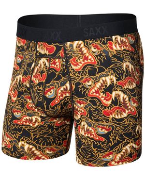 Saxx Underwear Co. Smooth Flex Light Compression 15 Cm - Negro