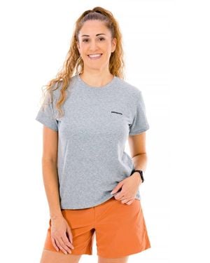 Patagonia Camiseta Manga Corta P-6 Logo Responsibili-Tee - Verde