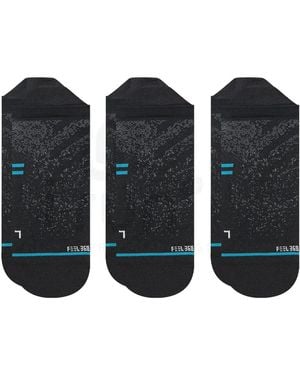 Stance 3 Paires Run Light Tab - Negro