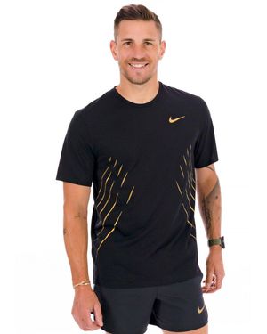 Nike Camiseta Manga Corta - Negro