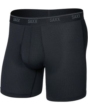 Saxx Underwear Co. Quest Quick Dry Mesh - Negro