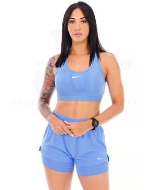 Nike Sujetador Deportivo Swoosh - Azul