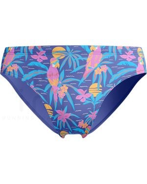 Speedo Bañador De Natación Allover Brief Digital - Azul