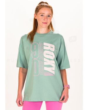 Roxy Camiseta Manga Corta Essential Energy - Negro