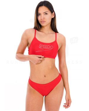 Speedo Endurance+ Logo - Rojo