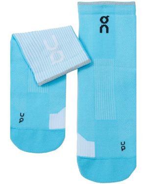 On Shoes Calcetines Performance Run Mid - Azul