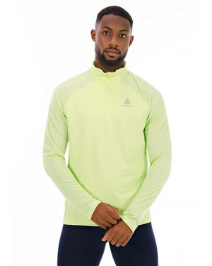 Odlo Camiseta Manga Larga Essential Ceramiwarm Eco - Verde