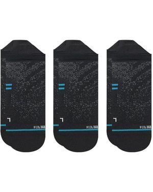 Stance 3 Paires Run Ultra Light Tab - Negro