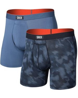 Saxx Underwear Co. Multi-Sport Mesh X2 - Azul
