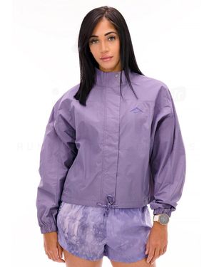 Nike Chaqueta Trail Repel - Morado