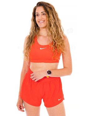 Nike Sujetador Deportivo Swoosh - Rojo