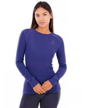 Odlo Camiseta Manga Larga Active Warm Eco - Azul