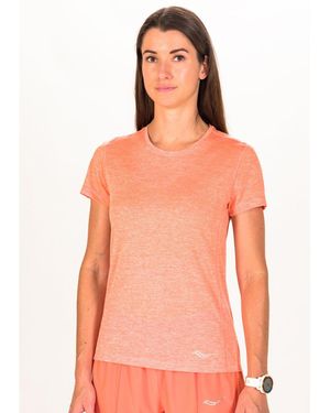 Saucony Camiseta Manga Corta Stopwatch - Negro