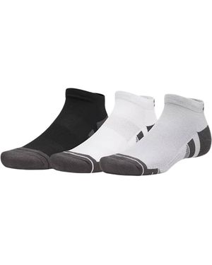 Under Armour 3 Pares Performance Tech Invisible - Negro