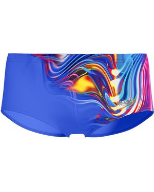 Speedo Bañador De Natación Club Training Allover - Azul