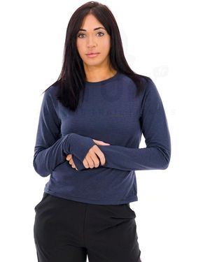 Salomon Essential Lightwarm Crew Neck - Azul