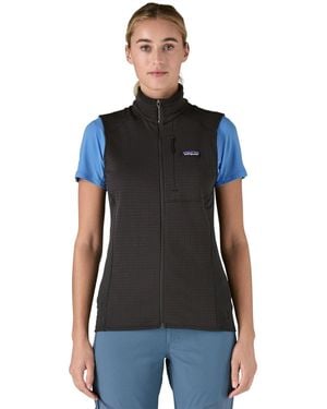 Patagonia Chaleco R1 Fleece - Negro