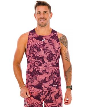 Asics Camiseta De Tirantes Fujitrail - Rojo