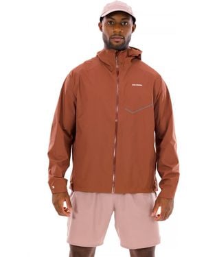 Salomon Bonatti Impermeable - Rojo