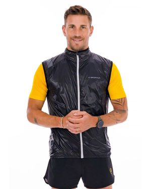 La Sportiva Chaleco Blizzard Windbreaker - Negro