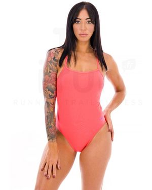 Speedo Solid V-Back 2.0 - Rojo