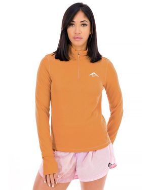 Nike Trail 1/4 Zip - Naranja